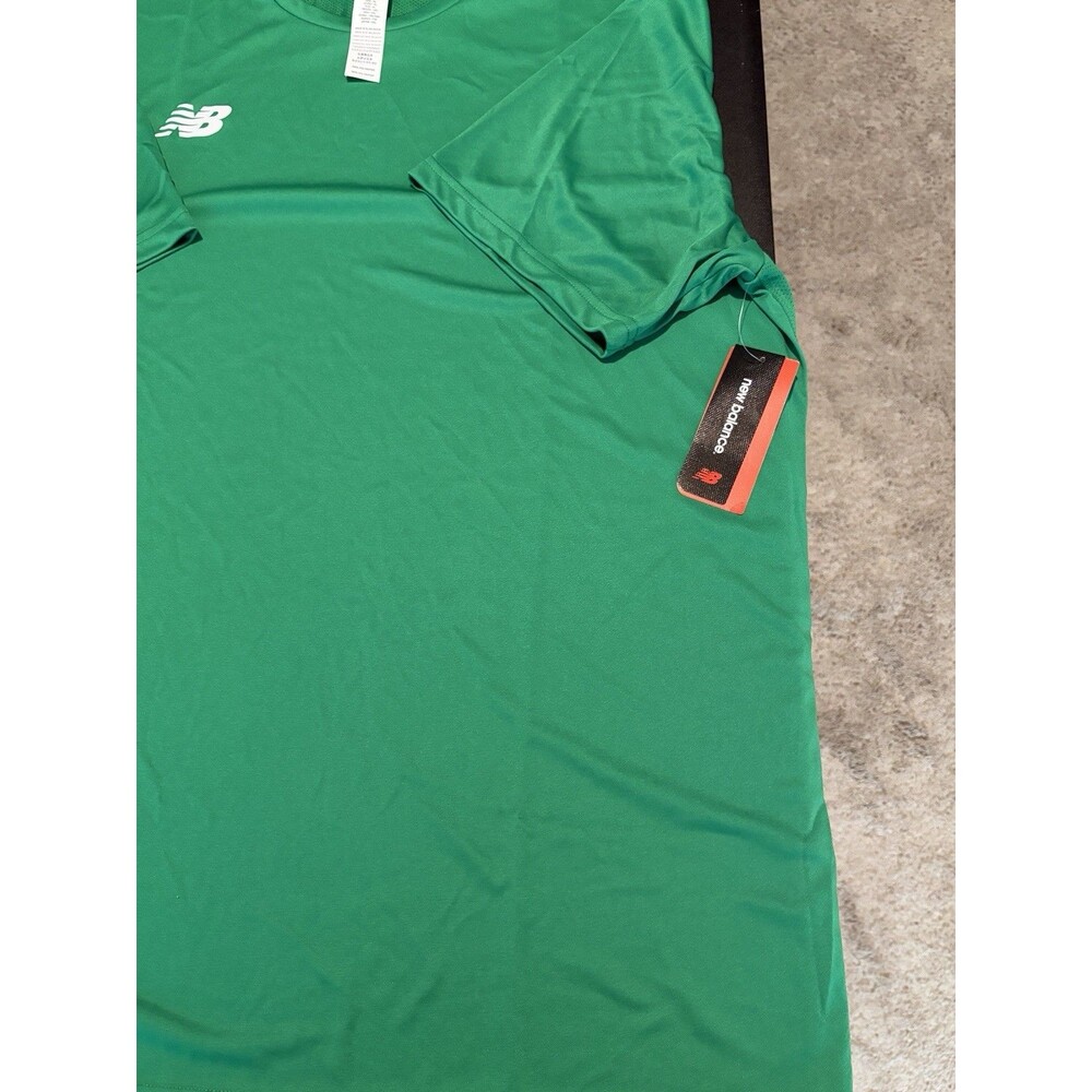 New Balance Mens XL Green NB Dry Brighton Jersey Athletic Performance Shirt NWT - Picture 3 of 7